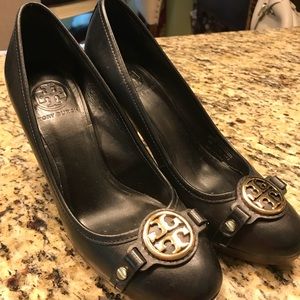Tory Burch 4 inch pumps.